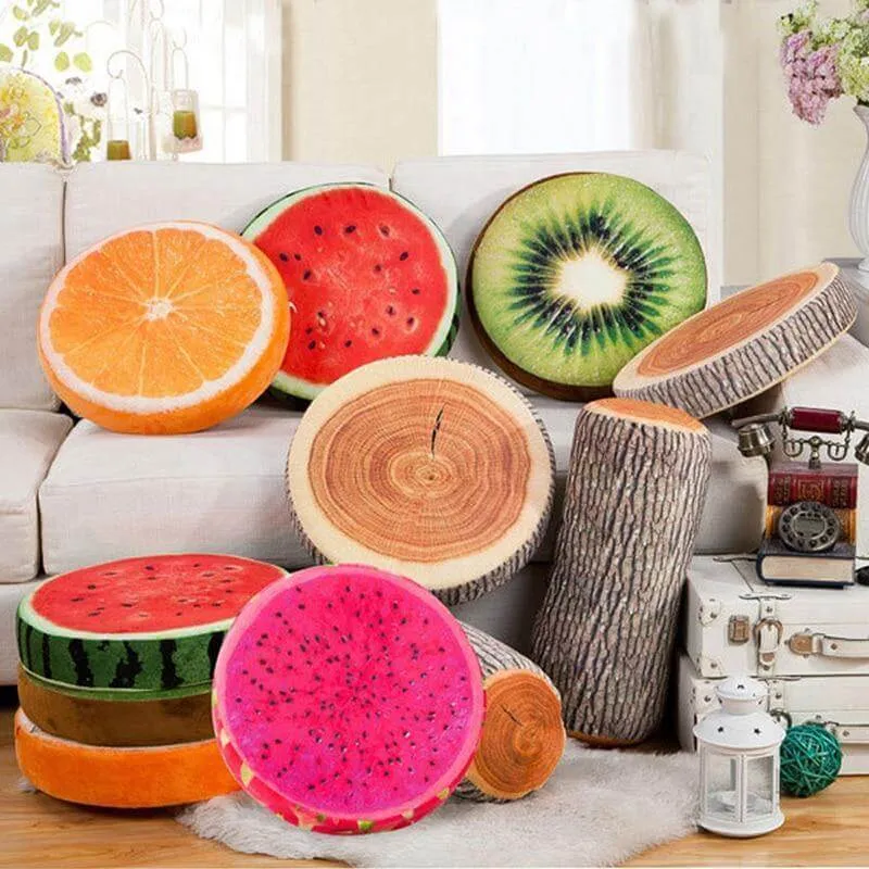 3D Fruit Cushion