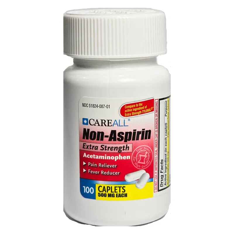 Acetaminophen Tablets Pain Relief and Fever Reducer Medicine