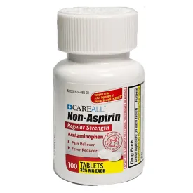Acetaminophen Tablets Pain Relief and Fever Reducer Medicine