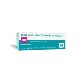 ACICLOVIR akut Creme-1A Pharma 2 g CREAM