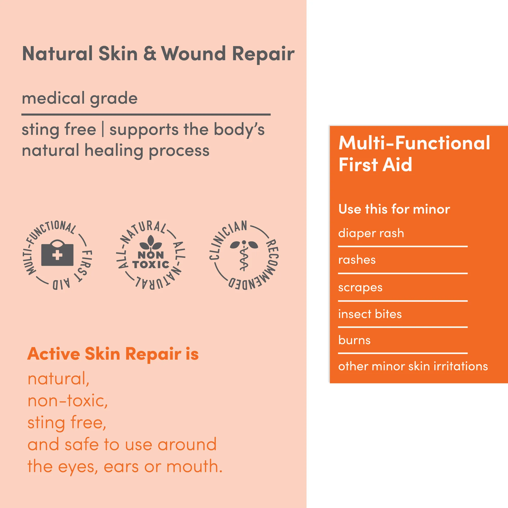 Active Skin Repair Childrens First Aid Spray