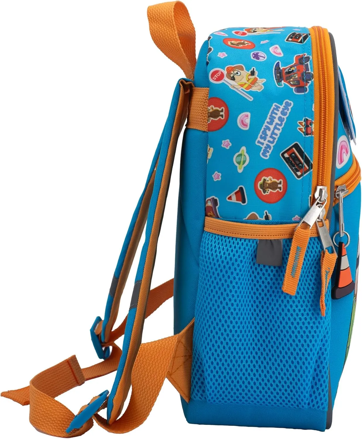 AI ACCESSORY INNOVATIONS Bluey Interactive 12 Mini Backpack For Kids, Bluey & Bingo School Bag for Pre-School & Kindergarten, Blue