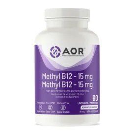 AOR Methyl B12-15mg 60s