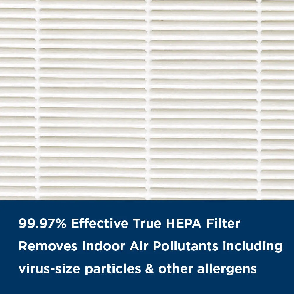 AprilAire RF09550A Allergy True HEPA Air Purifier Replacement Filter - Captures Allergens and Odors