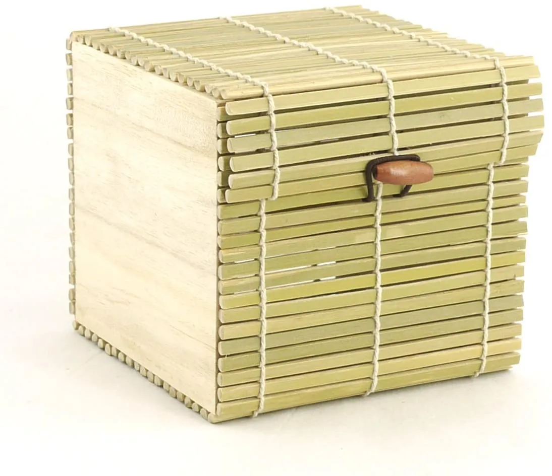 Bamboo Charcoal Odor Absorber Bag in Decorative 4" Box