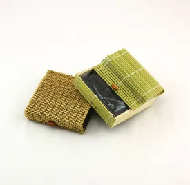 Bamboo Charcoal Odor Absorber Bag in Decorative 6.5" x 6.25" x 1.75" Box