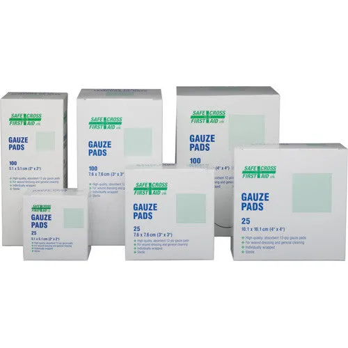 Bandage - Gauze Pads Sterile - Various Sizes
