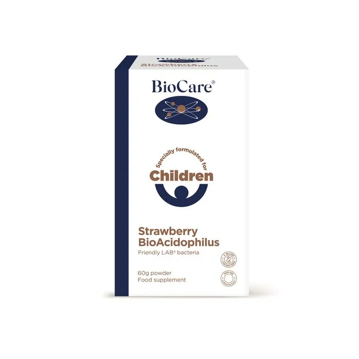 BioCare Children's Strawberry BioAcidophilus 60g