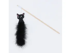 Cat Play Rob / Black Cat Funny Cat Stick