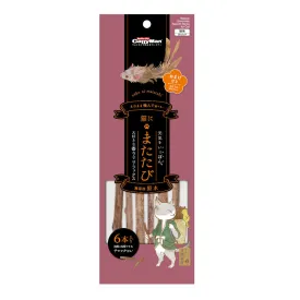 CattyMan Natural Silvervine Branch Sticks Chews With Cat Toy 6ct