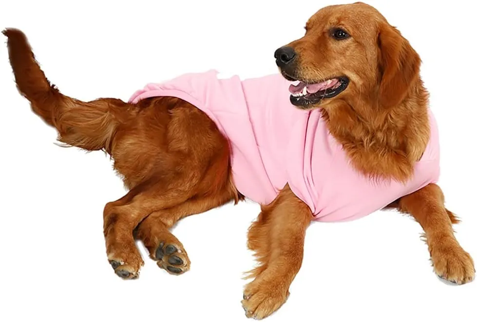 Dog Hoodie - Stylish Outdoor Sports Sweatshirt, Soft and Warm Pet Clothes for Small, Medium and Large Dogs (Pink, Medium)