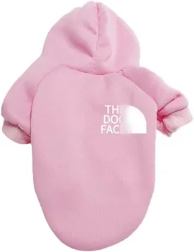Dog Hoodie - Stylish Outdoor Sports Sweatshirt, Soft and Warm Pet Clothes for Small, Medium and Large Dogs (Pink, Medium)