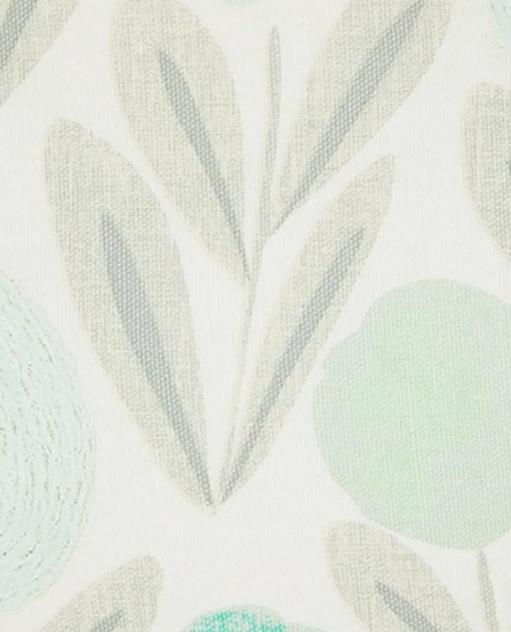 Editions Serena Aqua Embroidered Cushion