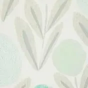 Editions Serena Aqua Embroidered Cushion