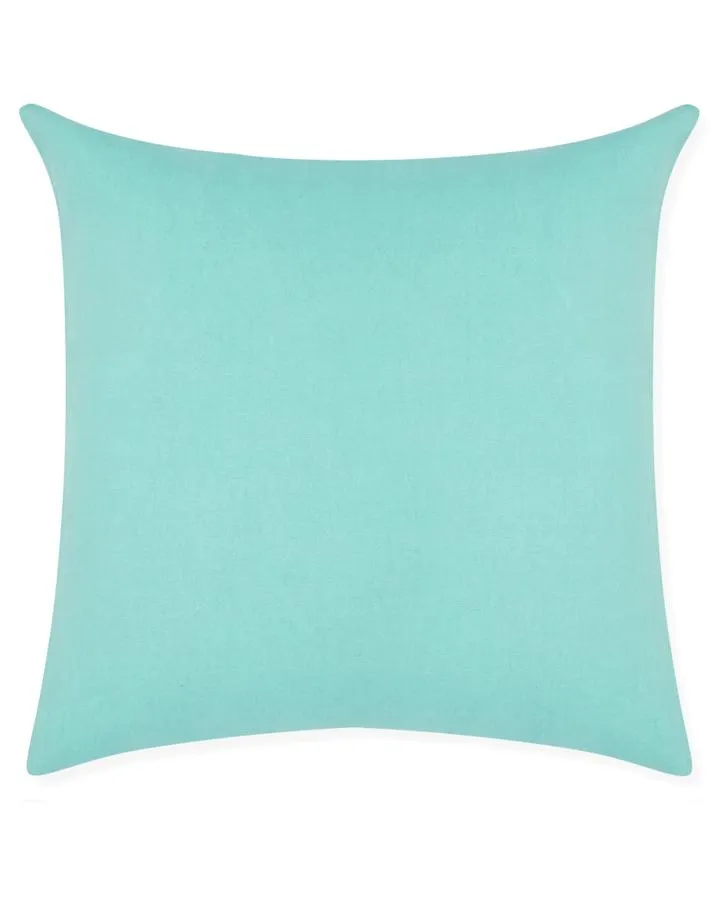 Editions Serena Aqua Embroidered Cushion