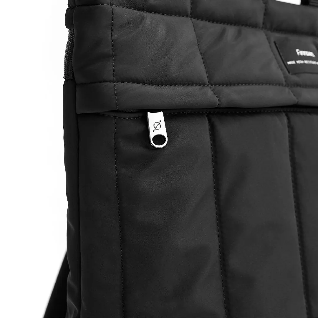 Finnson RAE Eco Changing Backpack with Changing Mat - Black