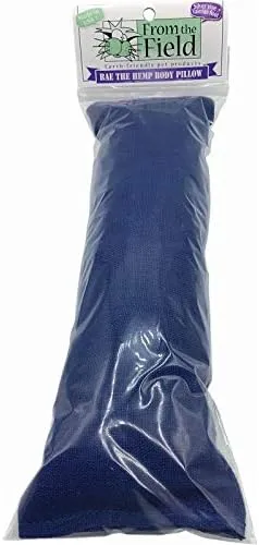 from The Field | Bae The Hemp Body Pillow Cat Toy | USA-Made Kicker Toy with Catnip, Silver Vine & Valerian Root | Durable, Eco-Friendly & Biodegradable | Large 12" for Kicking & Cuddling