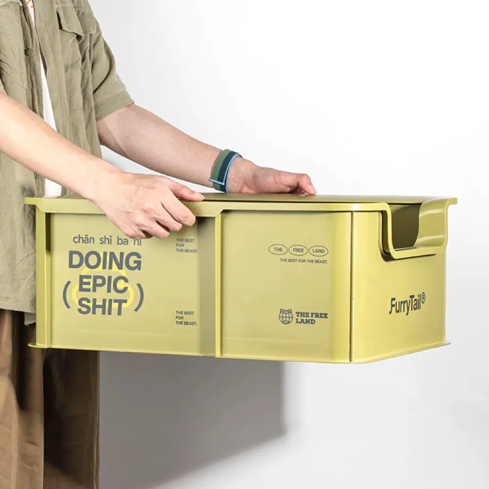 Furrytail Campsite Cat Litter Box