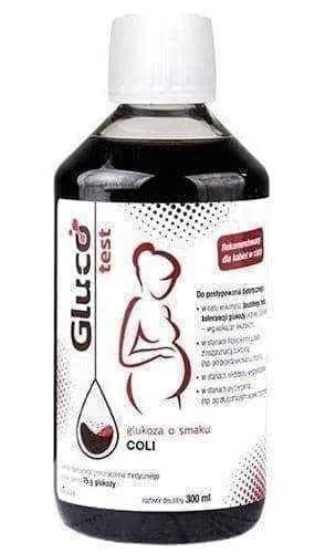 Gluco glucose test with cola flavor 300ml
