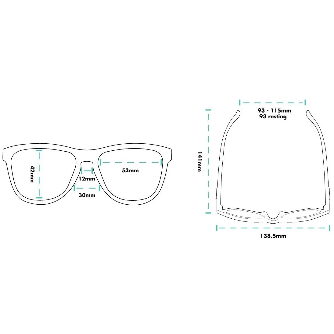 Goodr Pineapple Painkillers Running Sunglasses