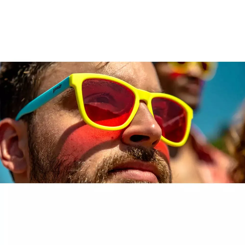 Goodr Sunglasses-Pineapple Painkillers