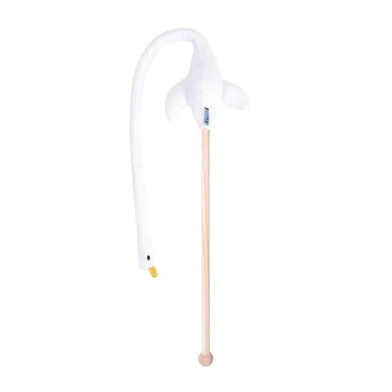 Goose Shaped Cat Stick Toy Cat Toy