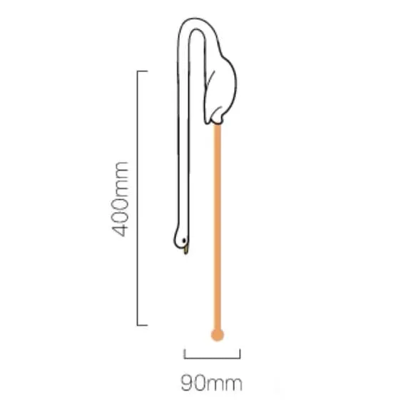Goose Shaped Cat Stick Toy Cat Toy