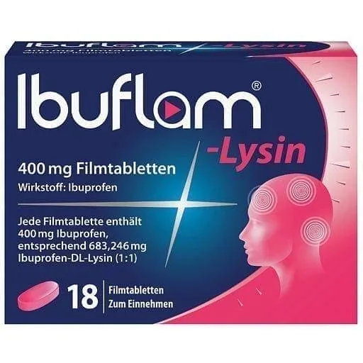 IBUFLAM lysin 400 mg painkiller, painkillers