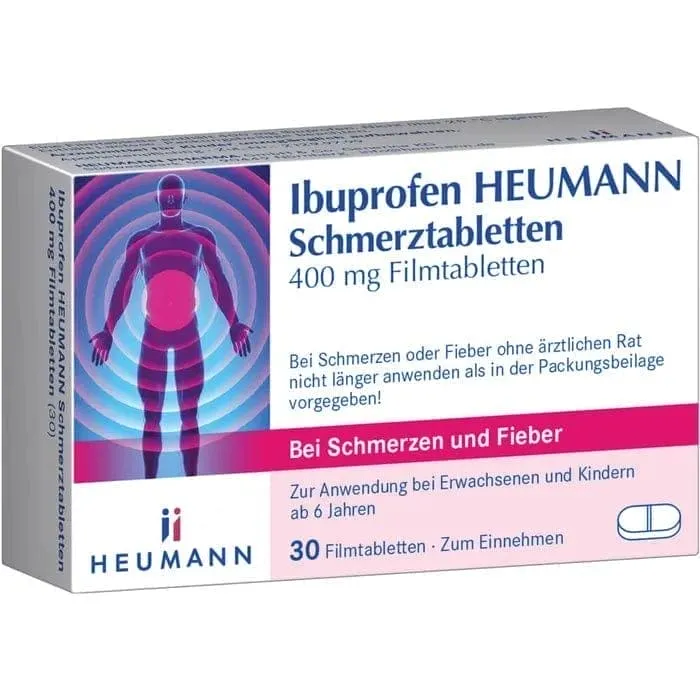 IBUPROFEN Heumann painkiller, Painkillers 400 mg