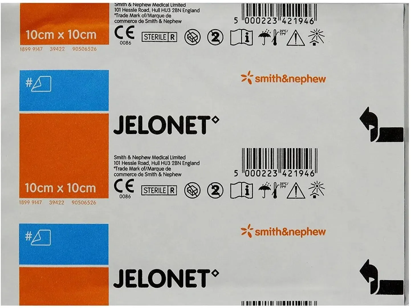 Jelonet Parafin Gauze Dressing 10 x 10 (Pack of 10)