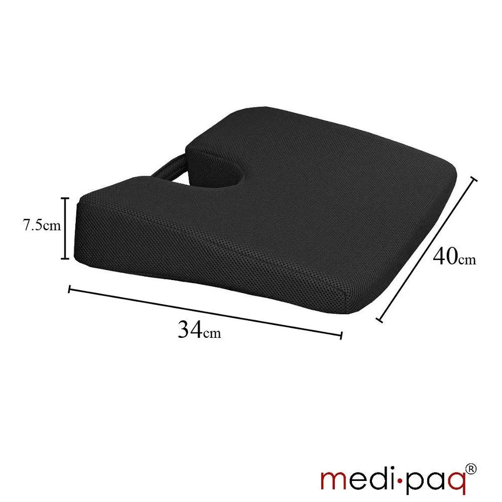 Medipaq®️ Memory Foam Coccyx Cushion