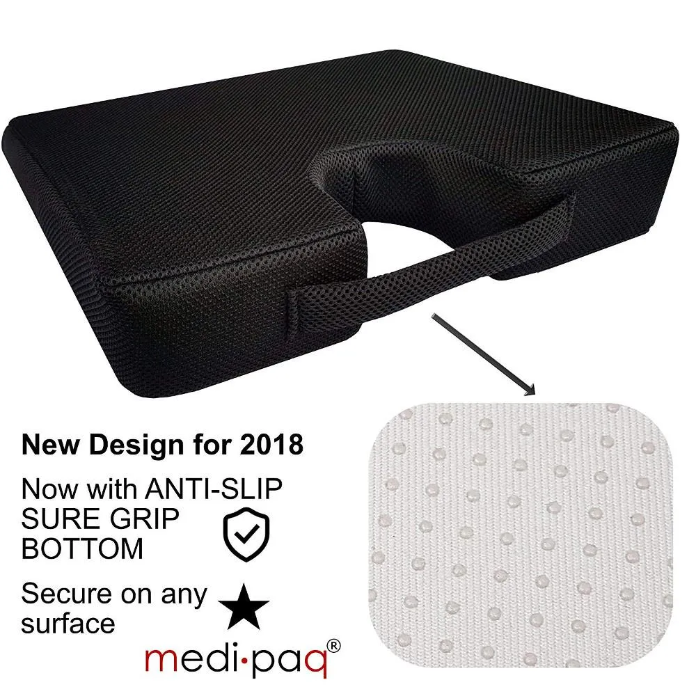 Medipaq®️ Memory Foam Coccyx Cushion