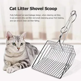 Metal Cat Litter Scoop - Pet Cleanup Tool