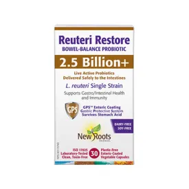 New Roots Reuteri Restore 2.5B (30 vcaps)