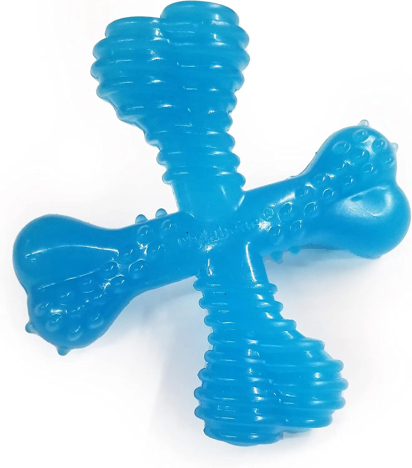 Nylabone Comfort Hold X-Bone Puppy Power Chew Toy for Puppies, Dog Toys for Aggressive Chewers, Beef Flavor, X-Small - Up to 15 lbs, 1 Count