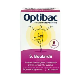 Optibac Saccharomyces Boulardii 40 Capsules
