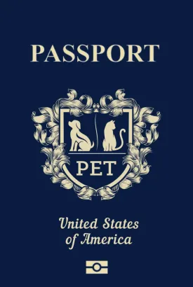 Pet Health Passport: A Comprehensive Vaccination Log, Vital Informations Record, Veterinarian Visit Log, Medical Treatments Pages for Dogs, Cats, and ... with This Essential Medical Record Booklet Hardcover  January 2, 2024