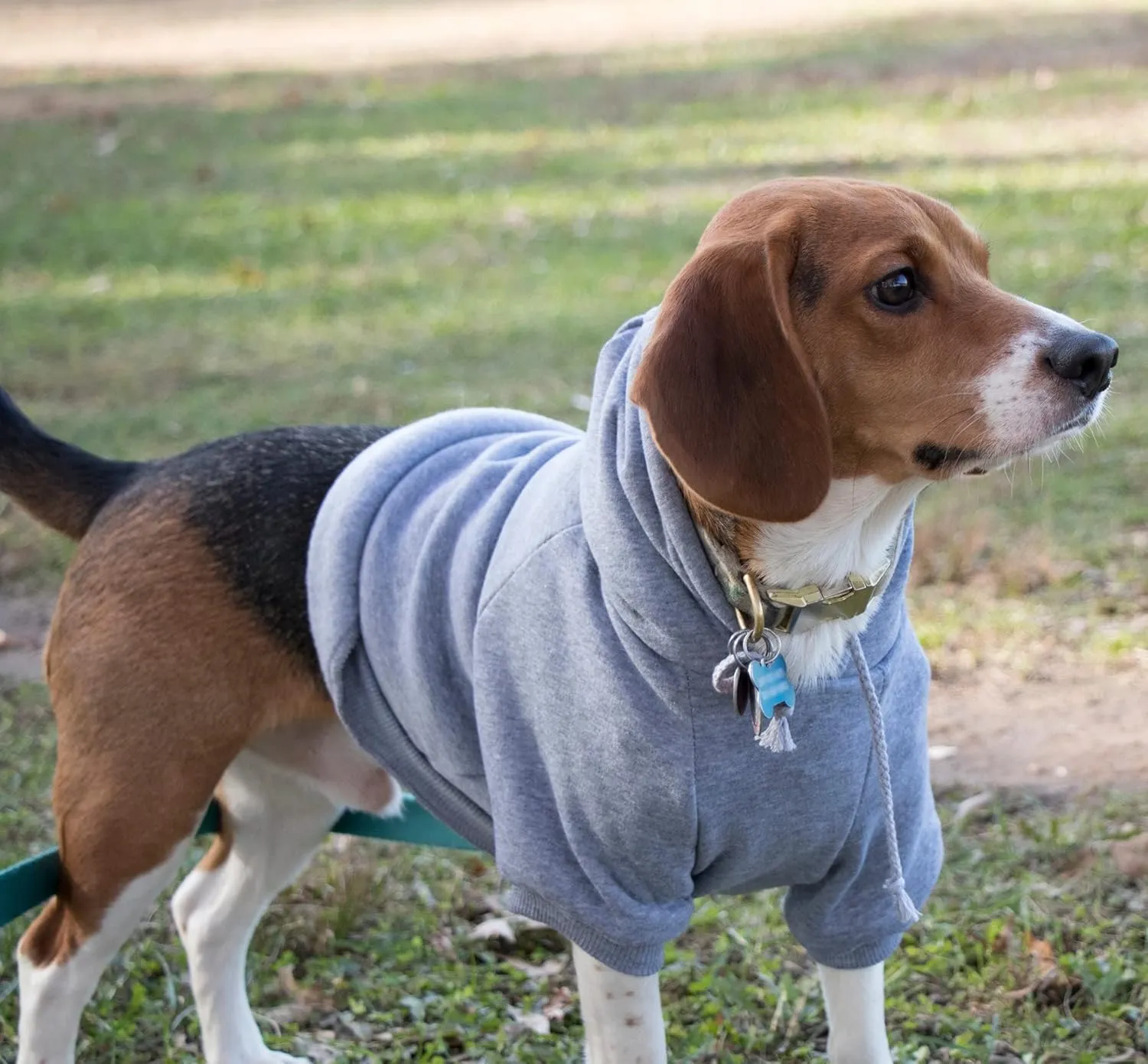 Pet Life  Hooded Dog Sweater Made with Soft and Premium Plush Cotton - Dog Hoodie Pet Sweater Features Hook-and-Loop Closures for Easy Access and Machine Washable