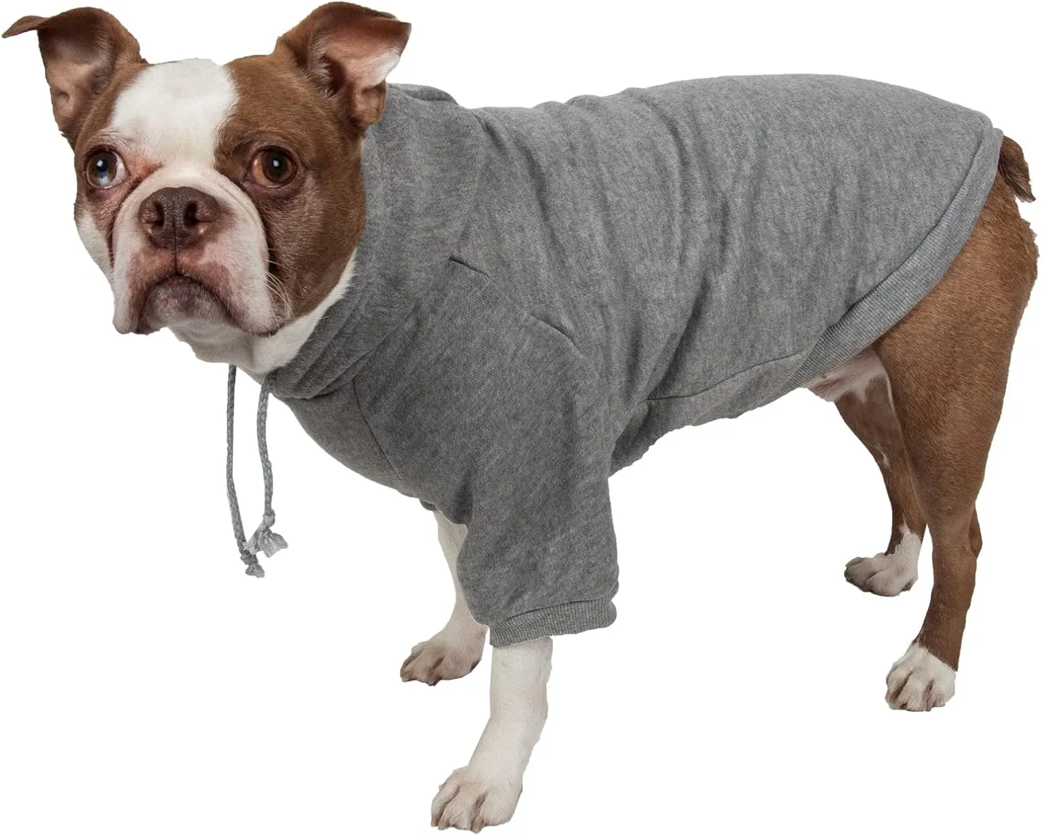 Pet Life  Hooded Dog Sweater Made with Soft and Premium Plush Cotton - Dog Hoodie Pet Sweater Features Hook-and-Loop Closures for Easy Access and Machine Washable