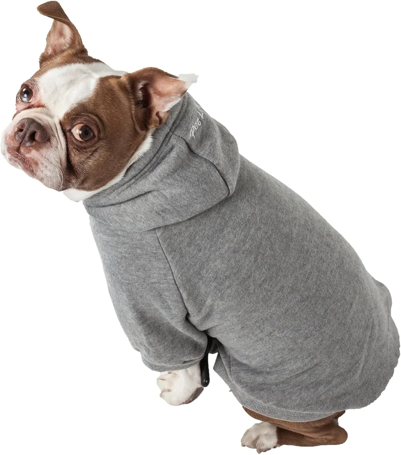 Pet Life  Hooded Dog Sweater Made with Soft and Premium Plush Cotton - Dog Hoodie Pet Sweater Features Hook-and-Loop Closures for Easy Access and Machine Washable