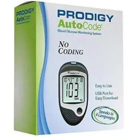 Prodigy Autocode Talking Glucose Meter Kit