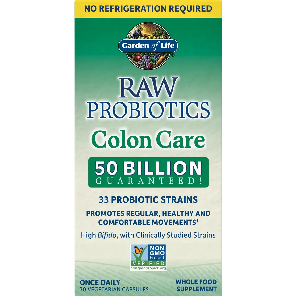 Raw Probiotics Colon Care ST 30 vegcaps by Garden Of Life