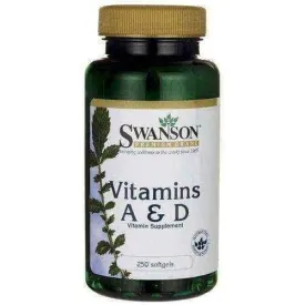 SWANSON Vitamin A   D 5000/400 x 250 capsules