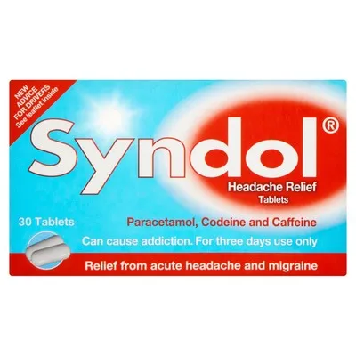 Syndol headache relief tablets