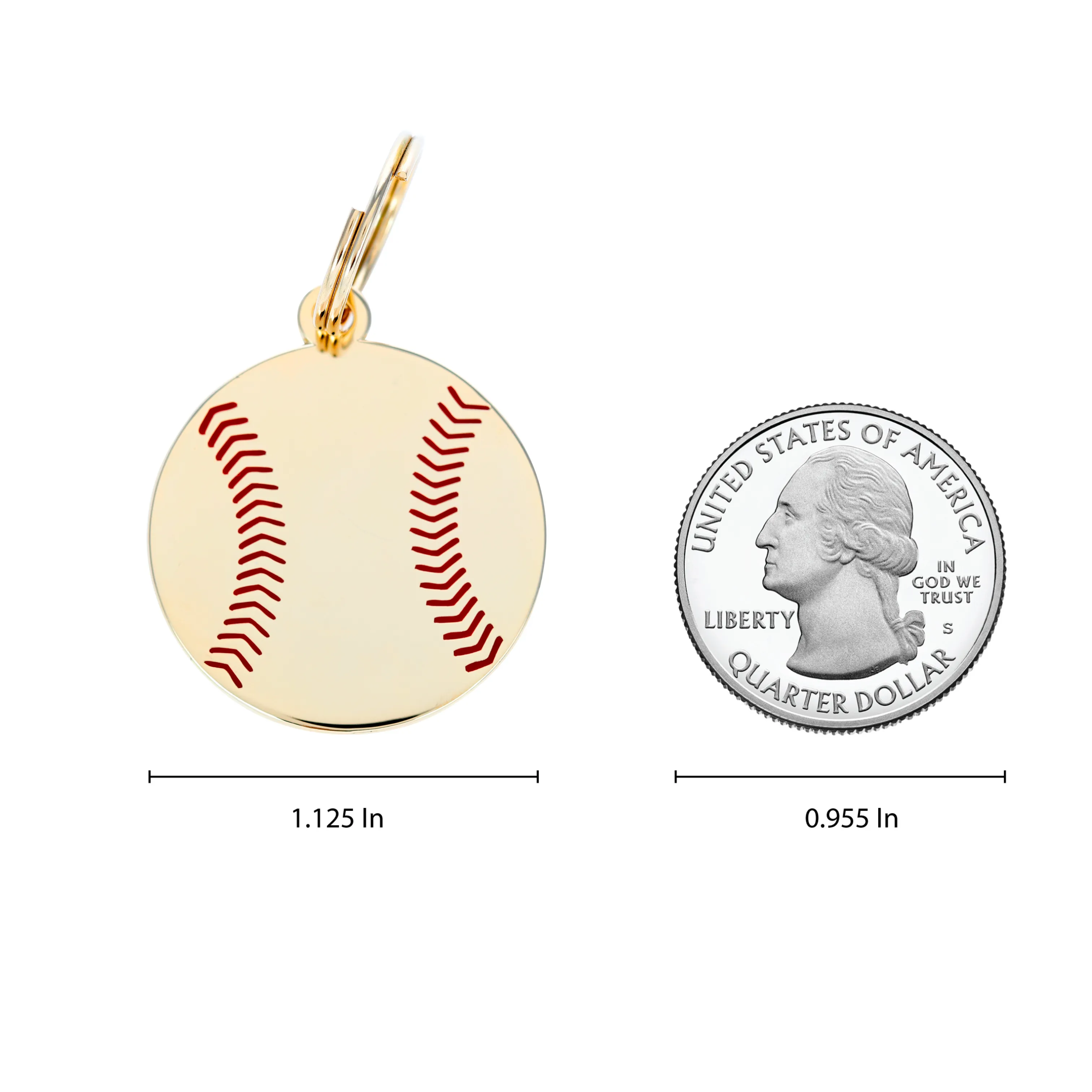 Wholesale ID Tag - Baseball